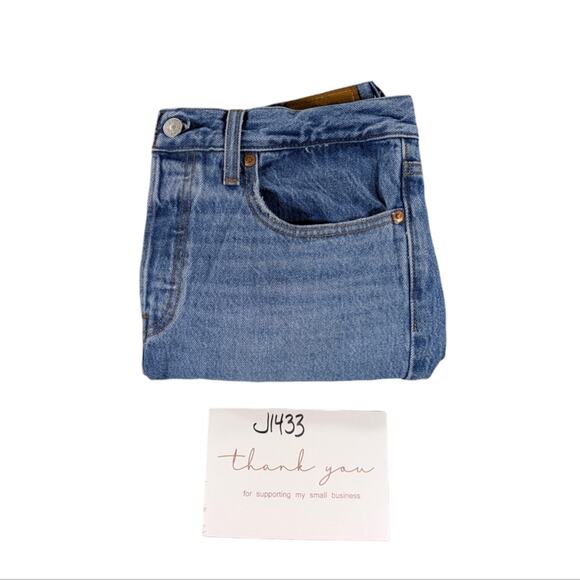 Levi's Premium Distressed Wedgie EUC Size 30 J1433 - Picture 12 of 12